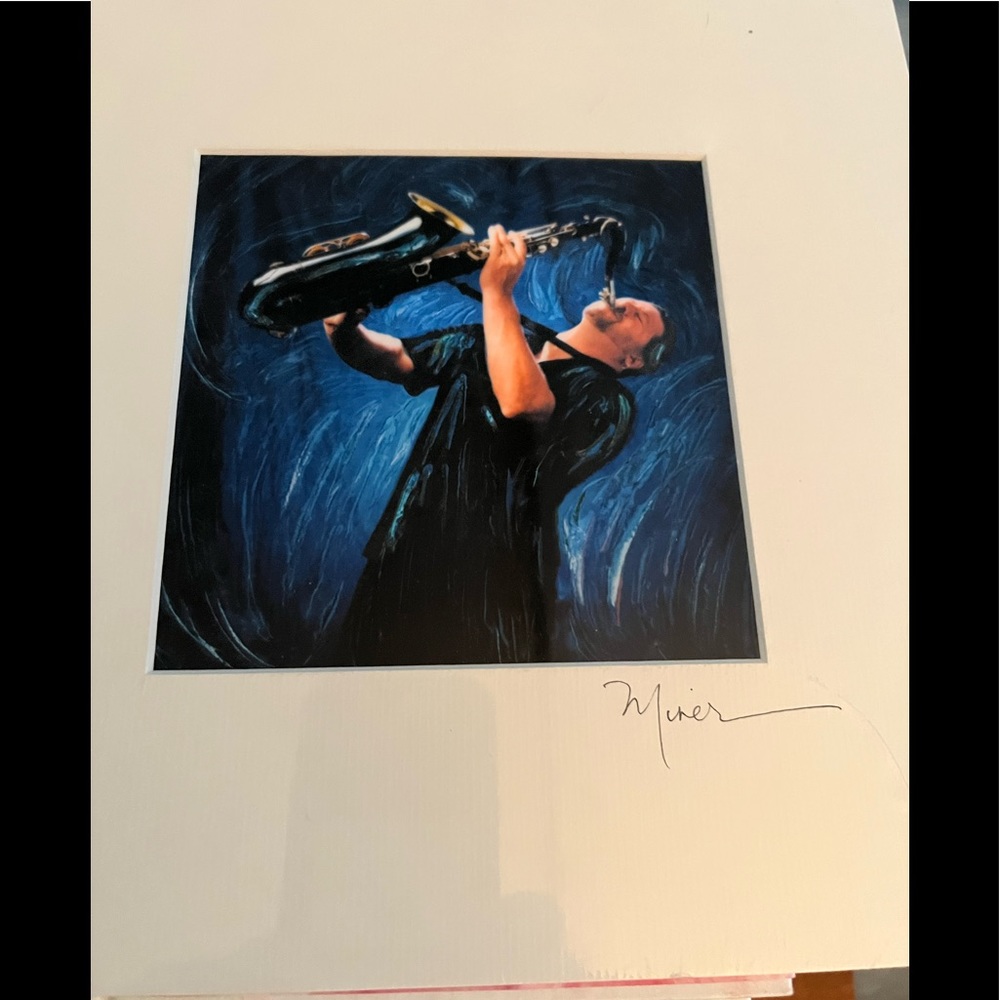 🎷Richard Elliot Polaroid Photography SX-70 Bette Grace Miner 2003